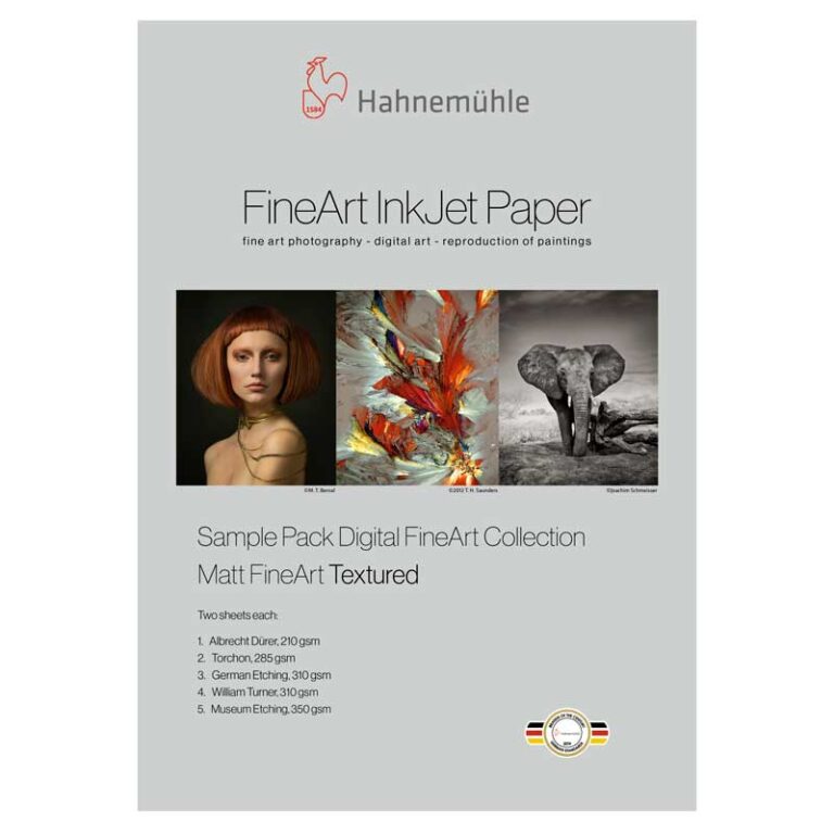Hahnemühle Sample Pack Matt FineArt Textured