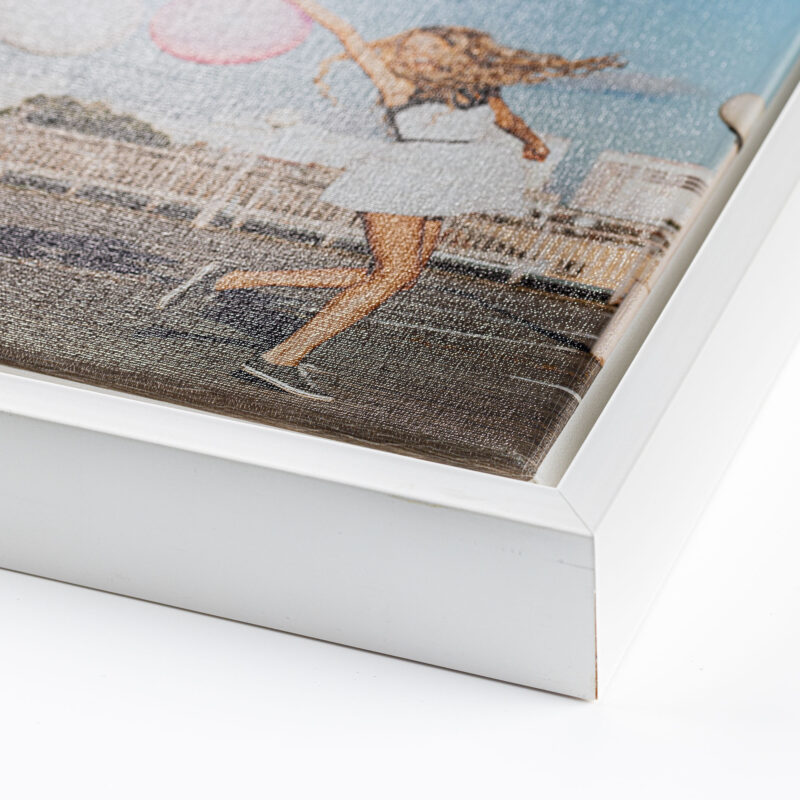 Hahnemühle Canvas Metallic kunstlerret med metallisk overflate