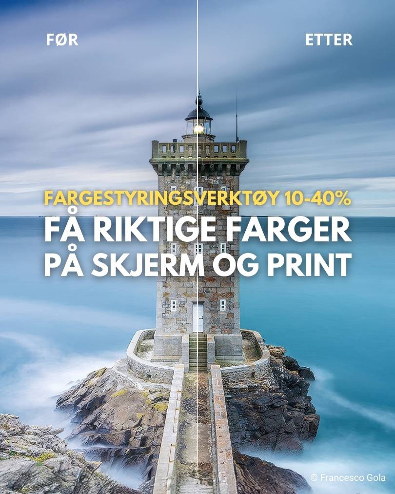 Fargestyring fra Calibrite. Skjermkalibrerere, fargekort