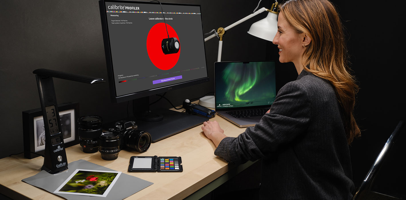 Fargestyringsprodukter fra Calibrite: Skjermkalibrerer, fargekort, profilering av monitor