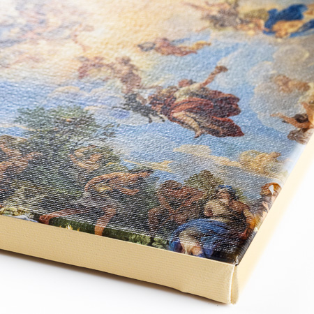 Kunstlerret med glossy varnish
