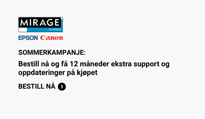 MIrage sommerkampanje